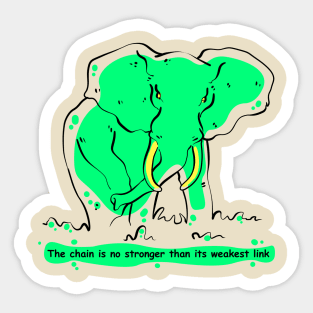 elephant Sticker